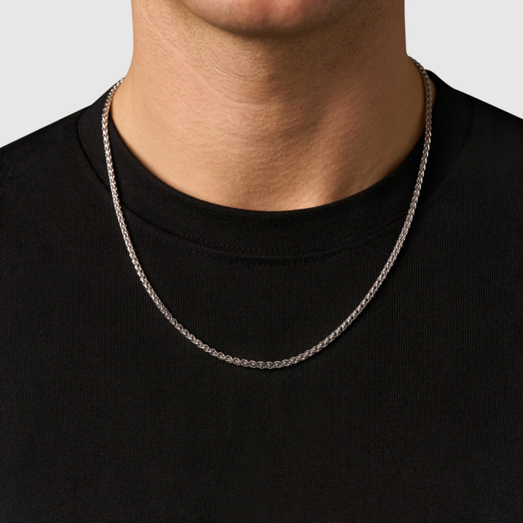 Wheat (Silver) 3mm | Sterling Silver