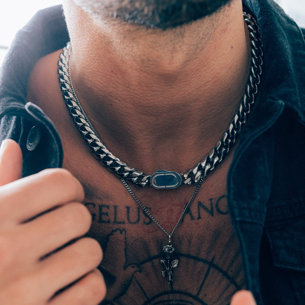 Cuban (Silver) 12mm