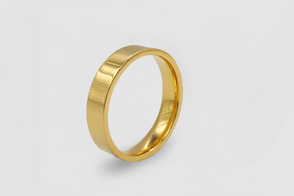 Flat Band Ring (Gold) 5mm