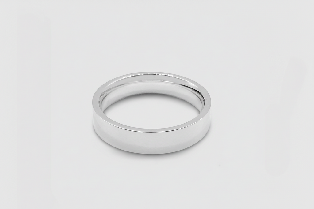 Flat Band Ring (Silver) 5mm