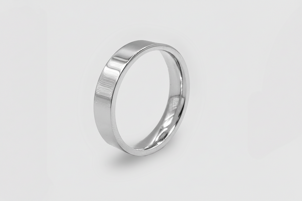 Flat Band Ring (Silver) 5mm