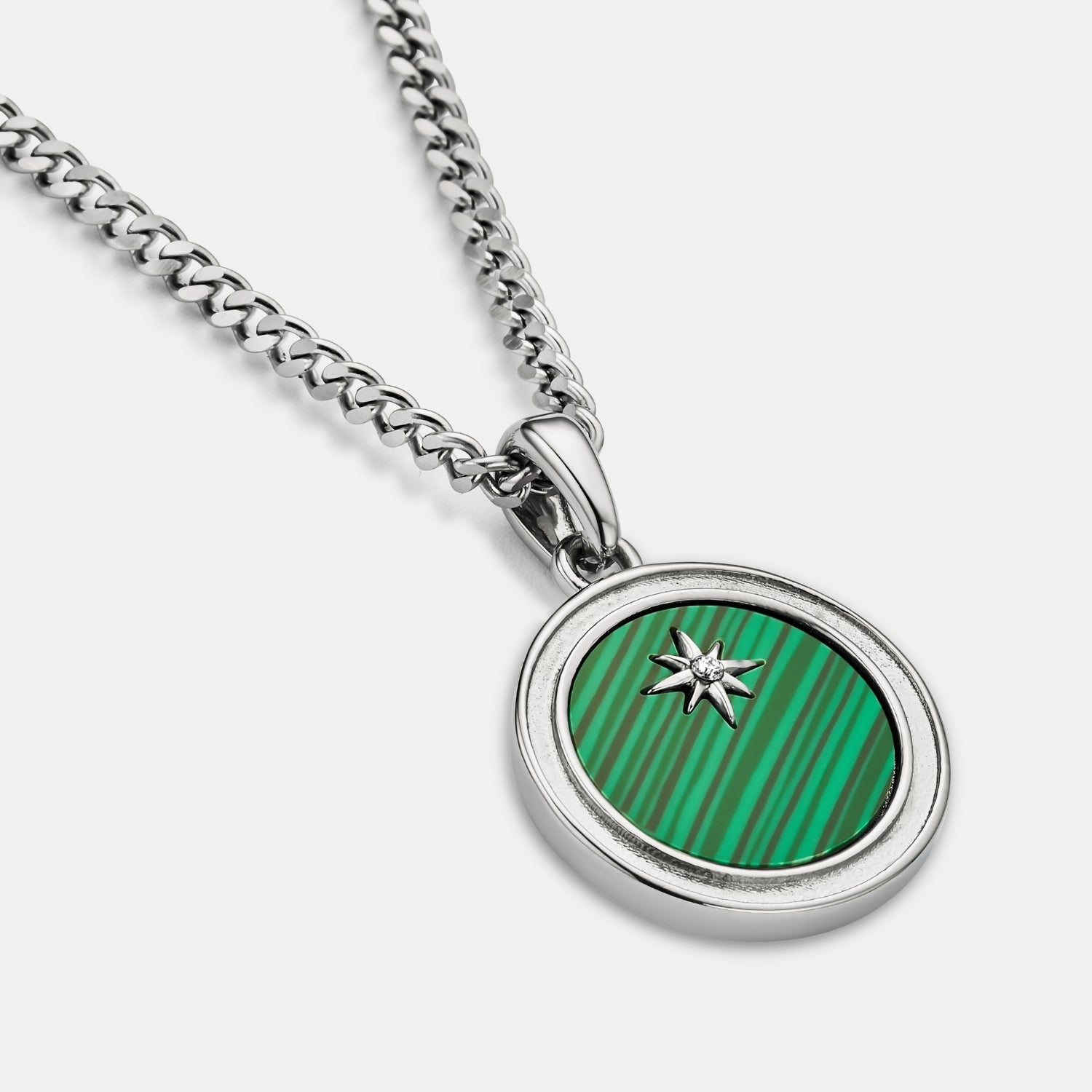 Malachite North Star (Silver)
