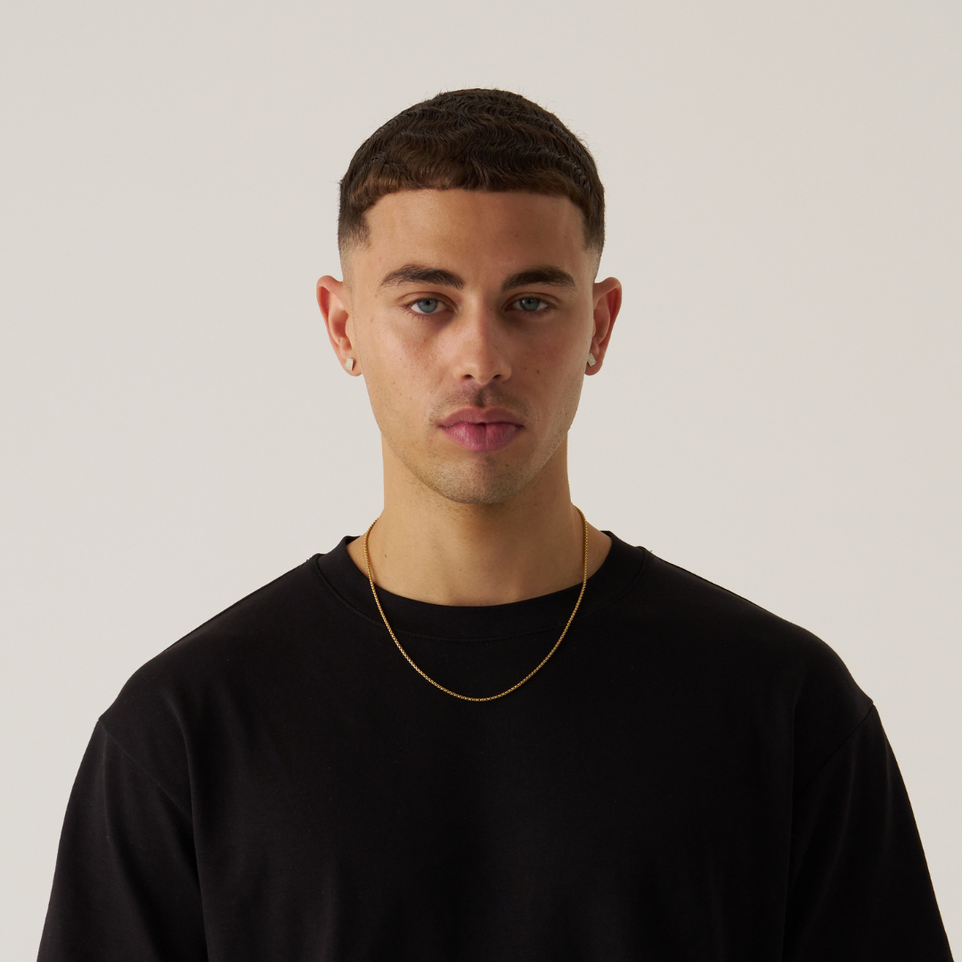 Round Box Chain (Gold) 2mm