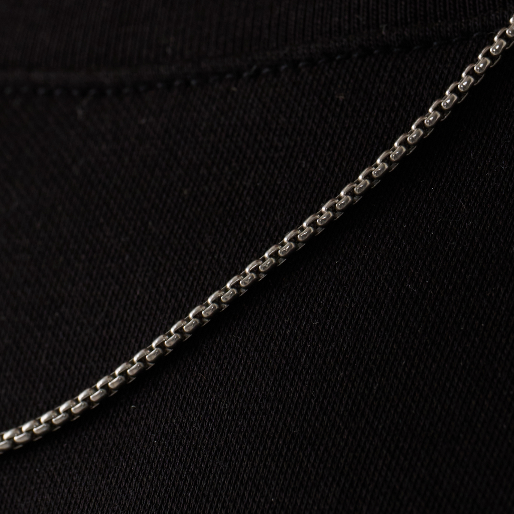 Round Box Chain (Silver) 2mm