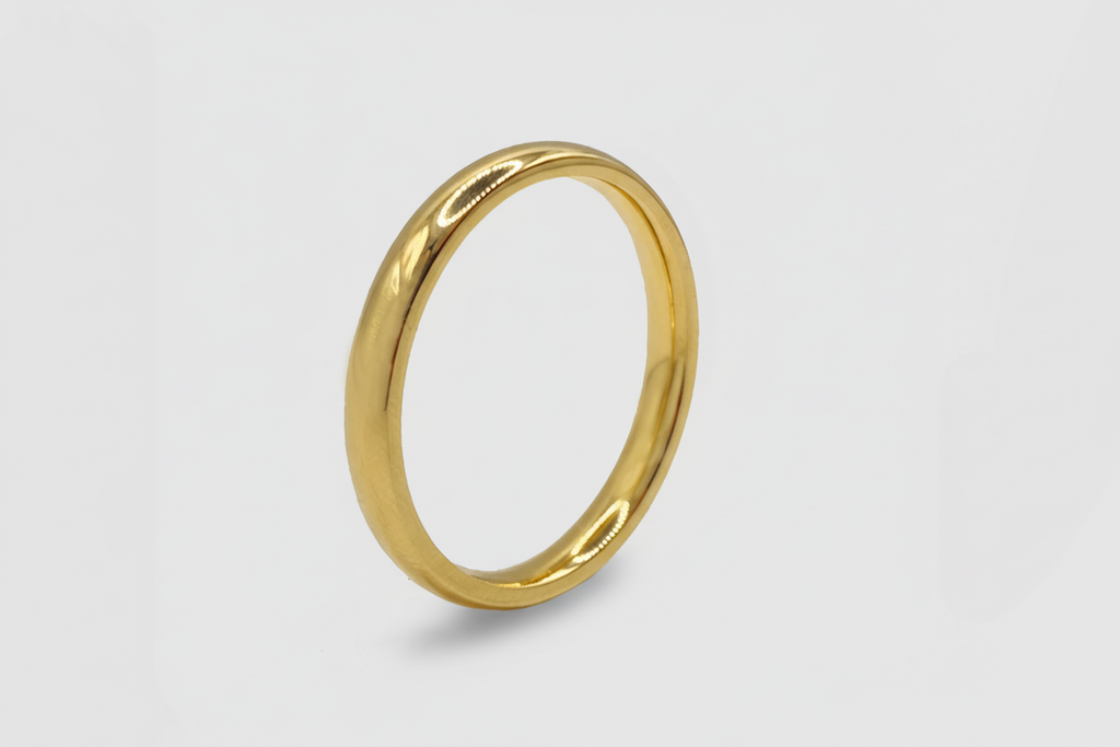 Round Band Ring (Gold) 3mm