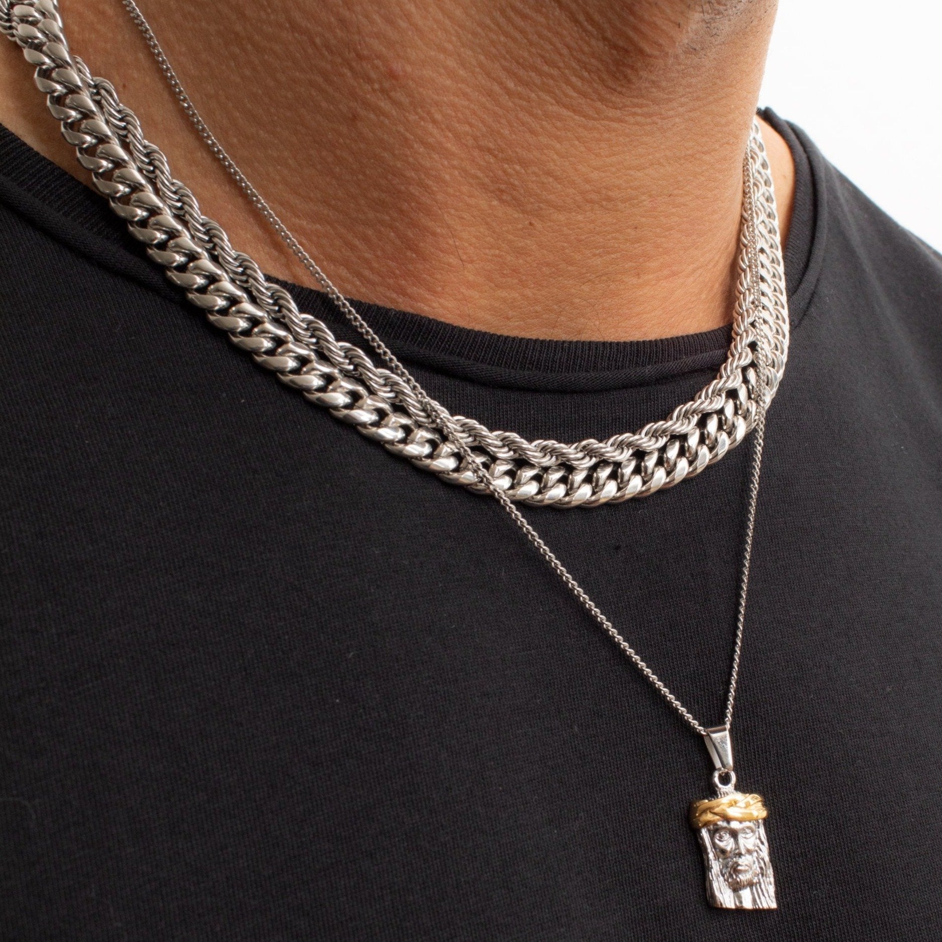 Cuban (Silver) 12mm