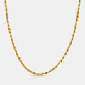 Rope (18ct Gold) 3mm | Sterling Silver