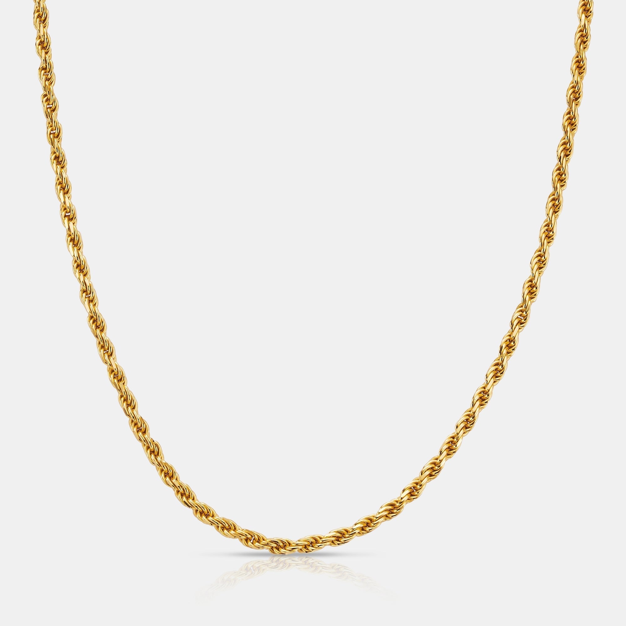 Rope (18ct Gold) 3mm | Sterling Silver