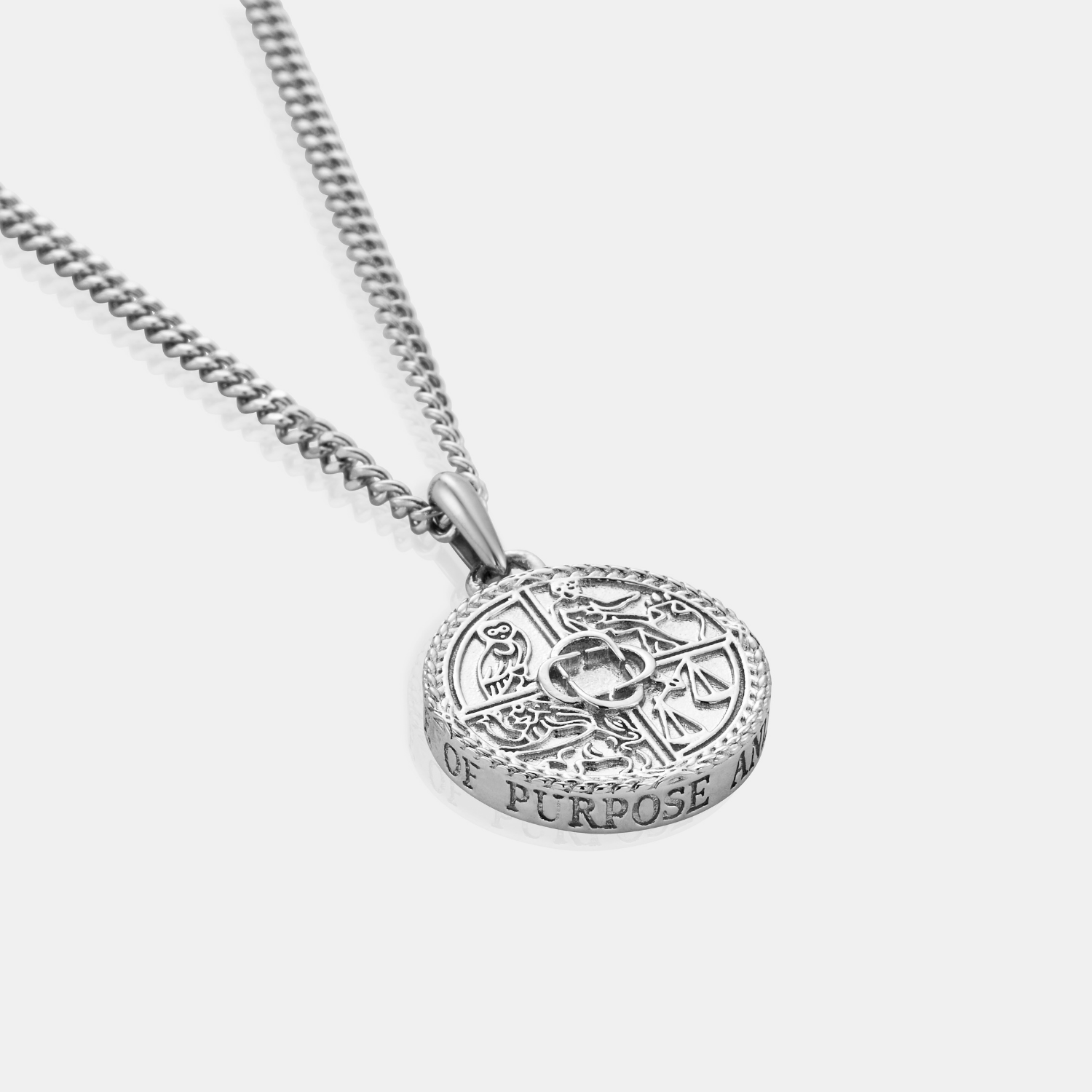 Virtues Pendant (Silver)