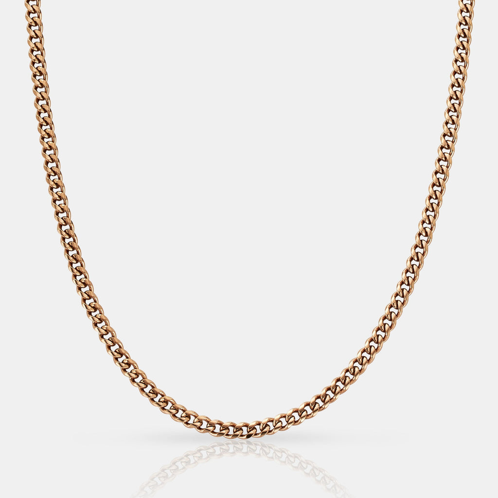 Cuban (Rose Gold) 4mm