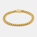 Cuban Bracelet (Gold) 6mm