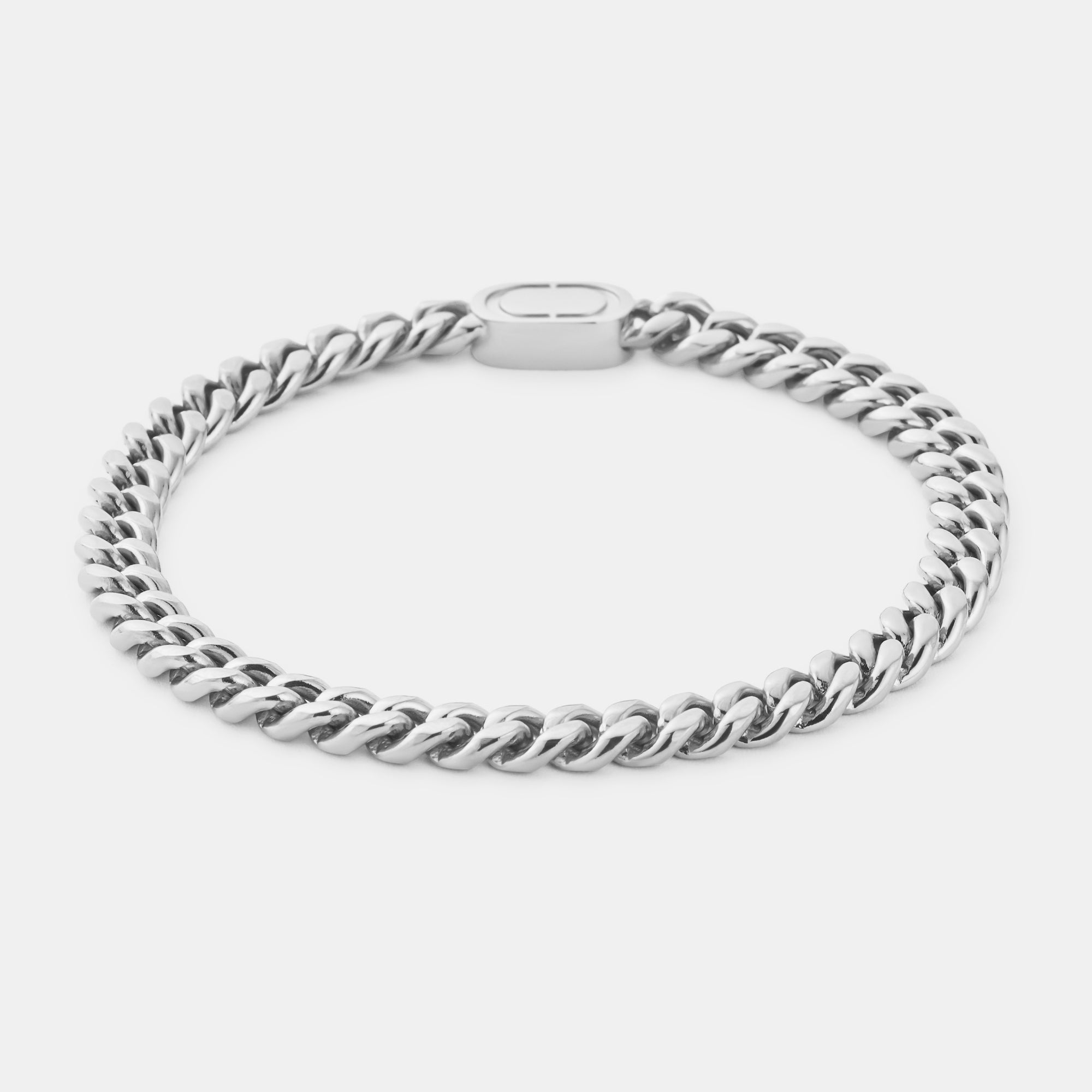 Cuban Bracelet (Silver) 6mm