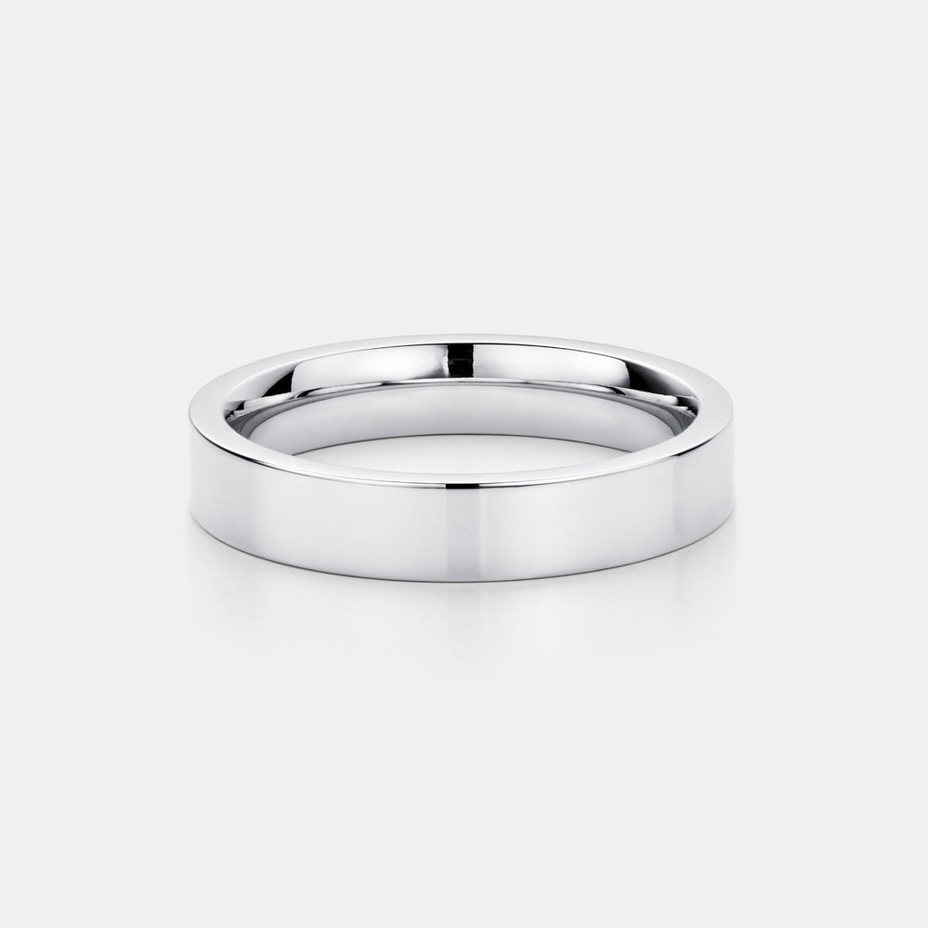 Flat Band Ring (Silver) 5mm