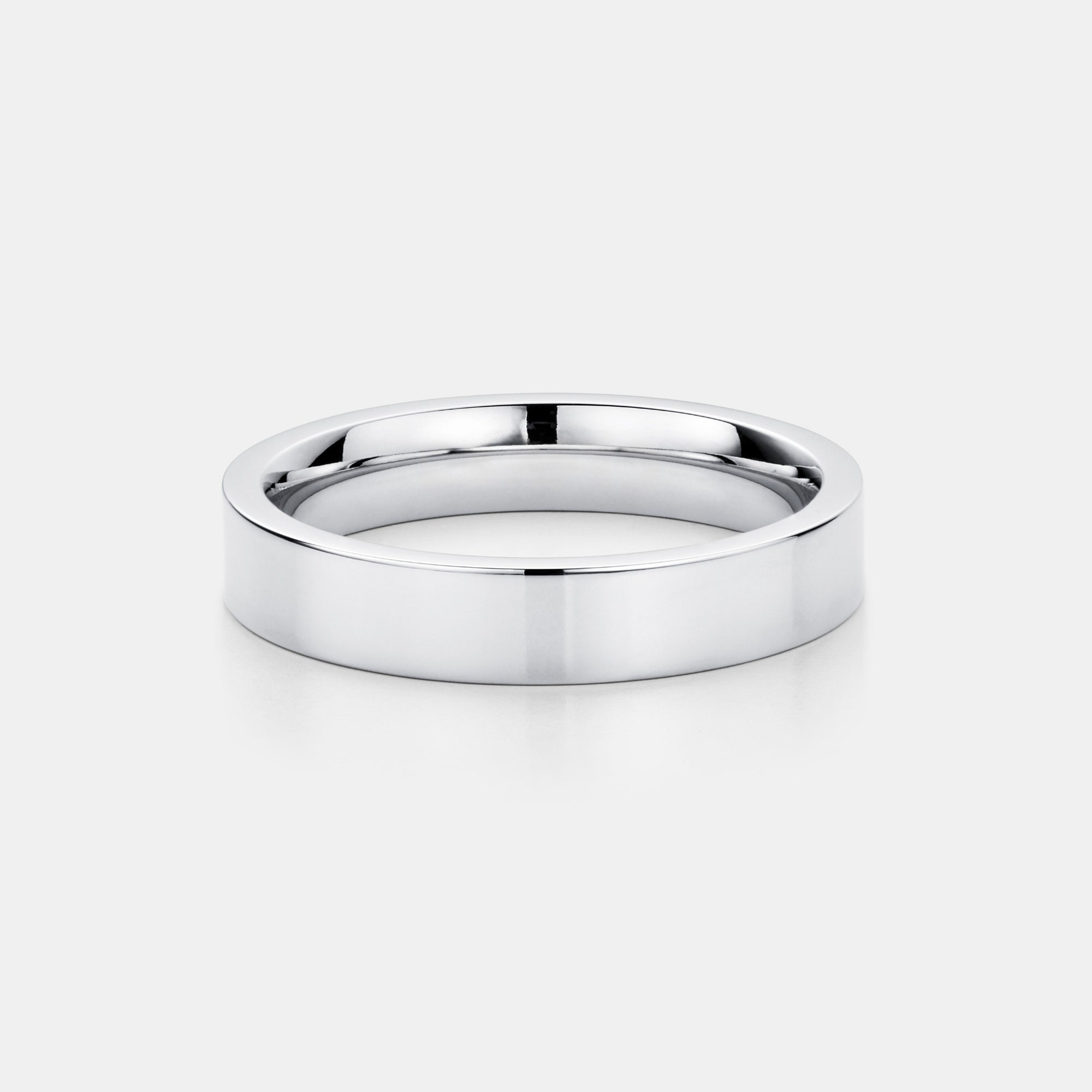 Flat Band Ring (Silver) 5mm