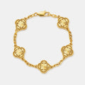 Clover Bracelet (Gold)