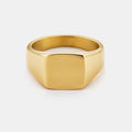 Square Signet Ring (Gold)