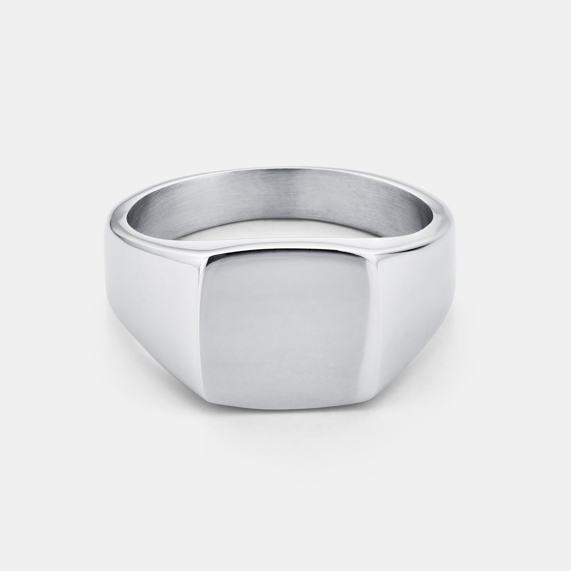 Square Signet Ring (Silver)